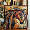 Bolso artesanal | Caballo de mosaico colorido