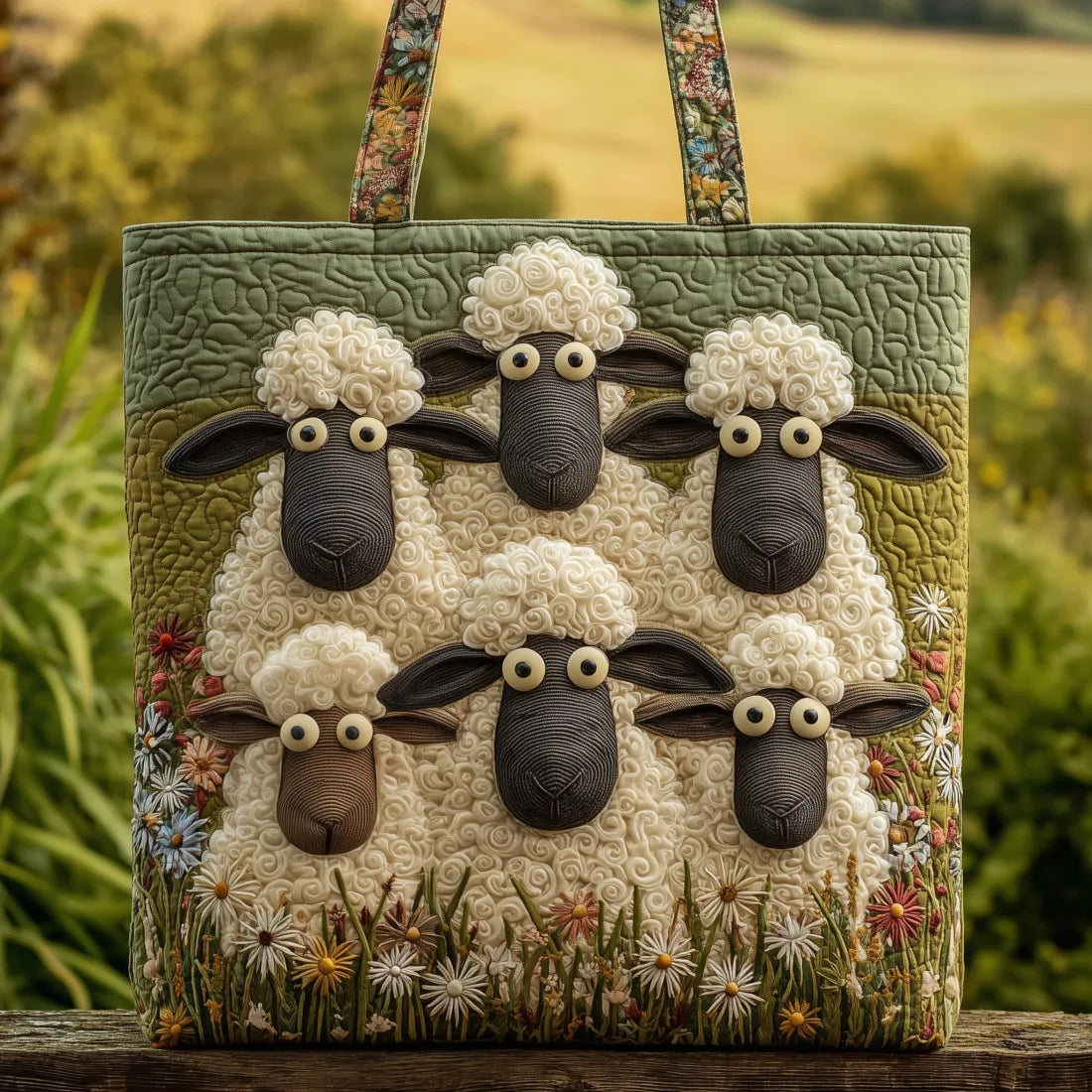 Bolsa artesanal | Cinco ovejas