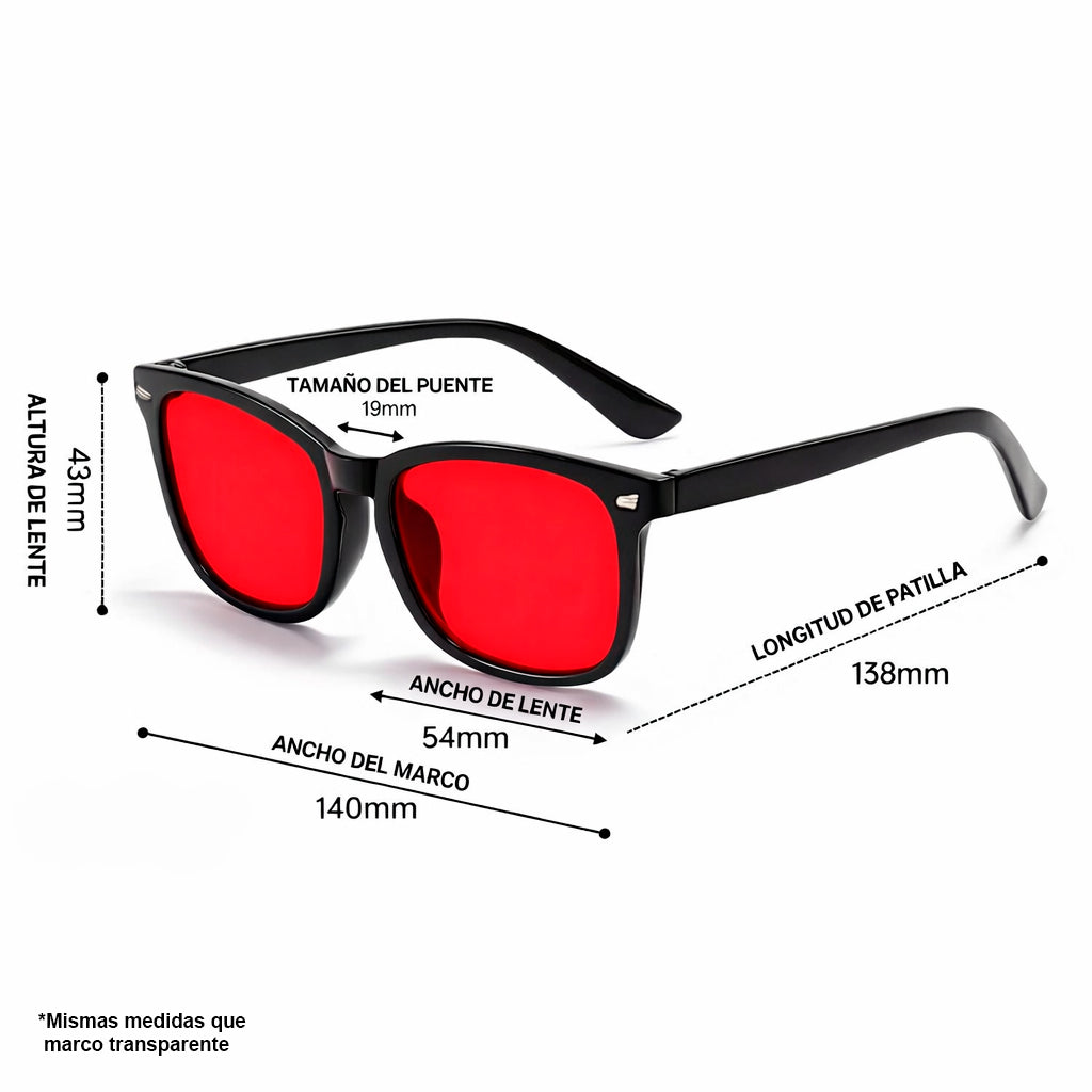Gafas de luz azul sin graduar unisex - Orenza