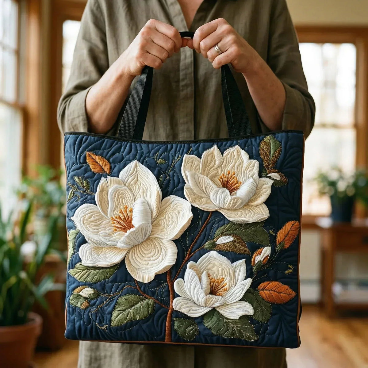 Bolso artesanal | Magnolia delicada