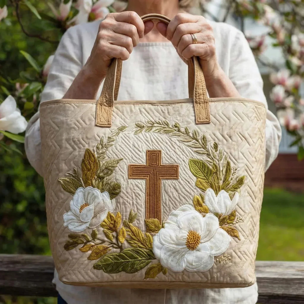 Bolso artesanal | Cruz sagrada